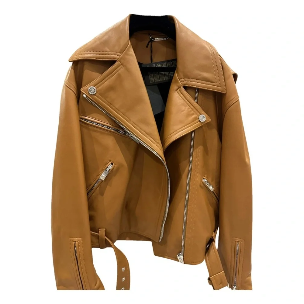 Versace‎ genuine leather jacket
